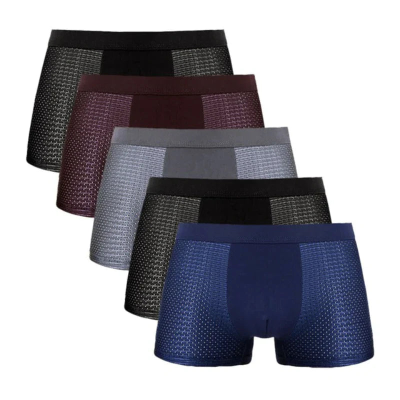 Bambusfaser-Boxershorts (5er-Pack)