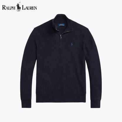 𝑅𝐿 Classic Quarter-Zip Sweater